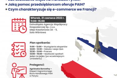 Spotkanie pt. Rynek francuski szansą dla dolnośląskich MMŚP